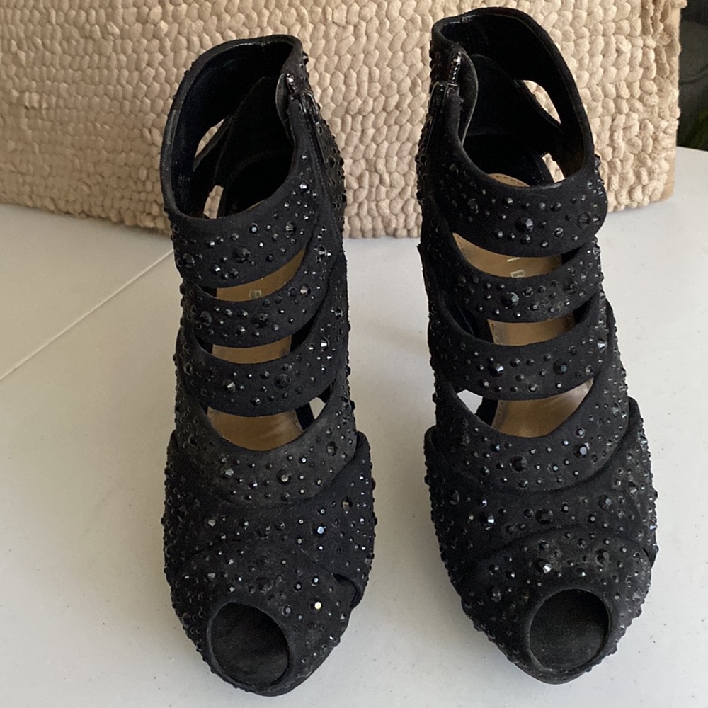 Gianni Bini Black studded booties